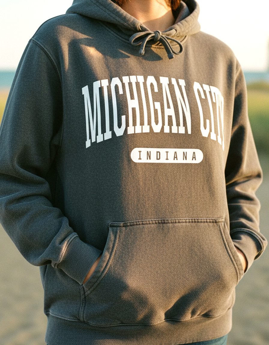 Michigan City Hoodie Lifestyle Female