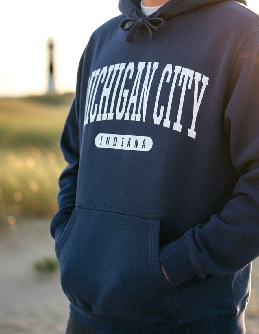 Michigan City Hoodie Lifestyle Male