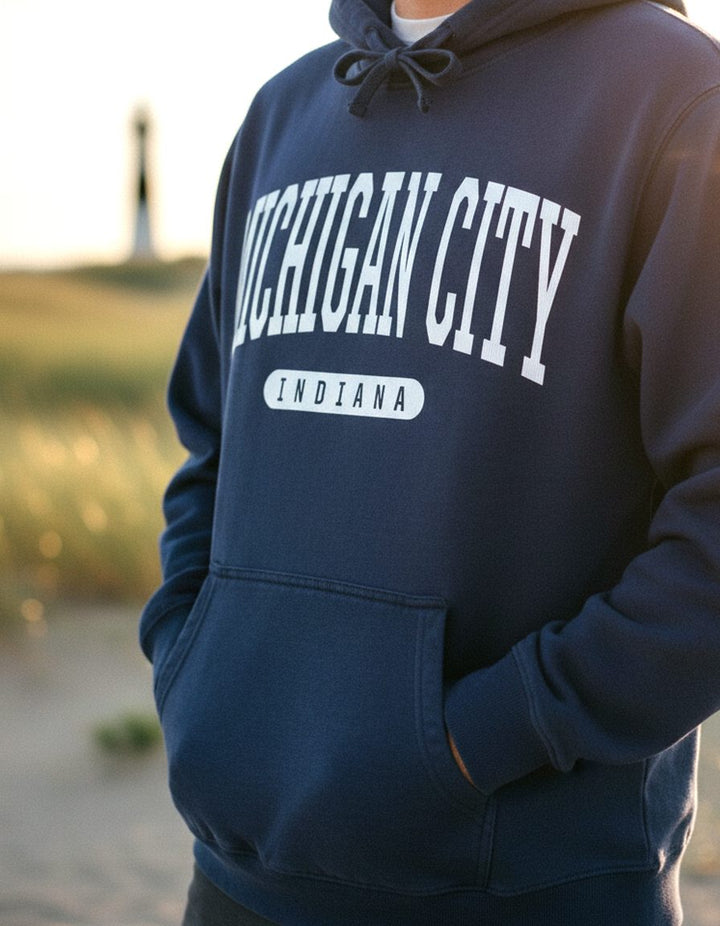 Michigan City Hoodie Lifestyle Male