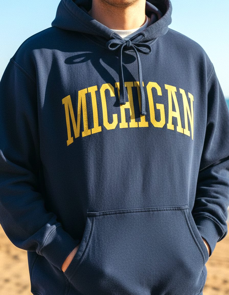 Detroit Hoodie Lifestyle Male