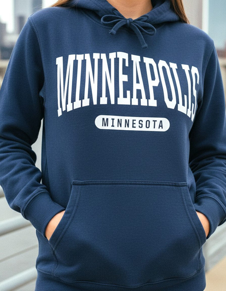 Minneapolis Hoodie Lifestyle Female