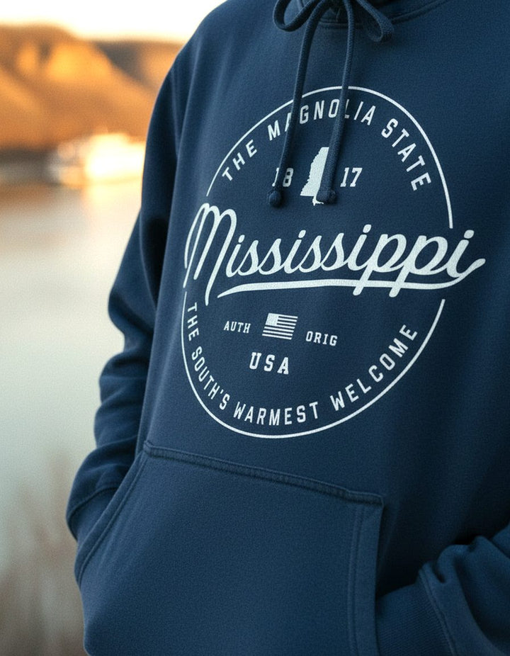 Mississippi Hoodie Lifestyle Male
