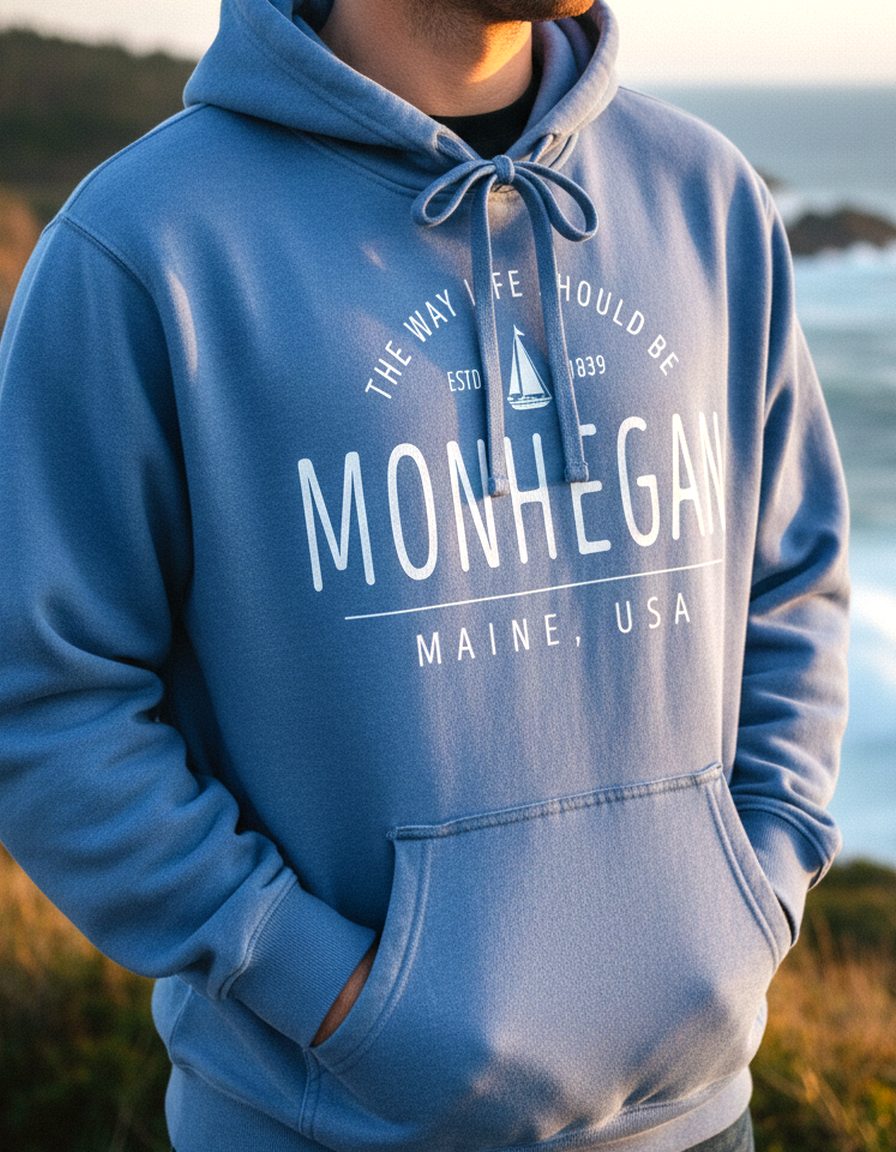 Monhegan Hoodie Lifestyle Male