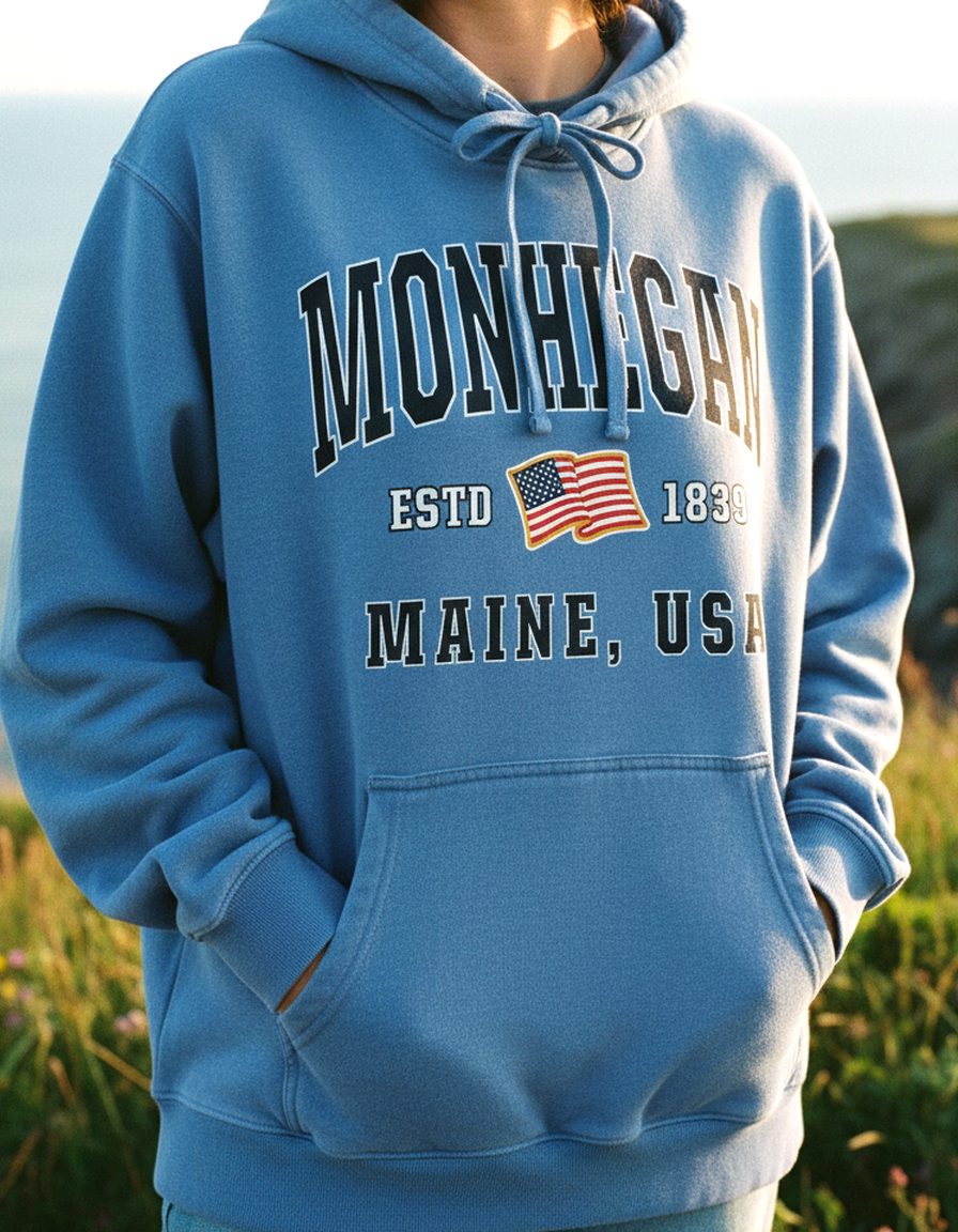 Monhegan Hoodie Lifestyle Female