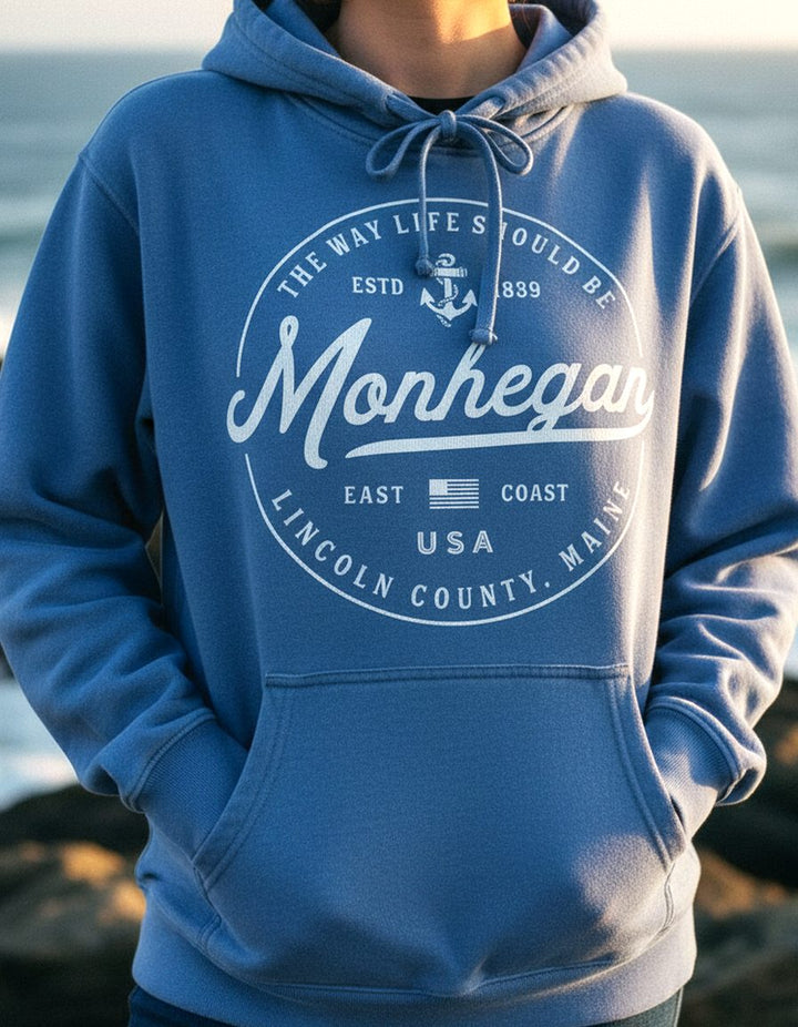 Monhegan Hoodie Lifestyle Female