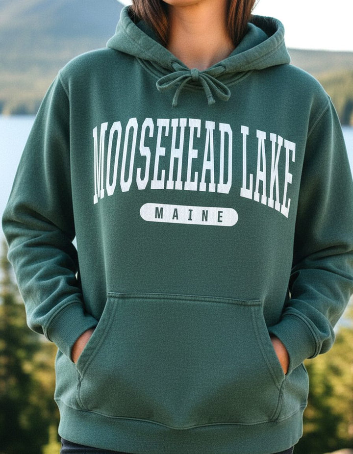 Moosehead Lake Hoodie Lifestyle Female