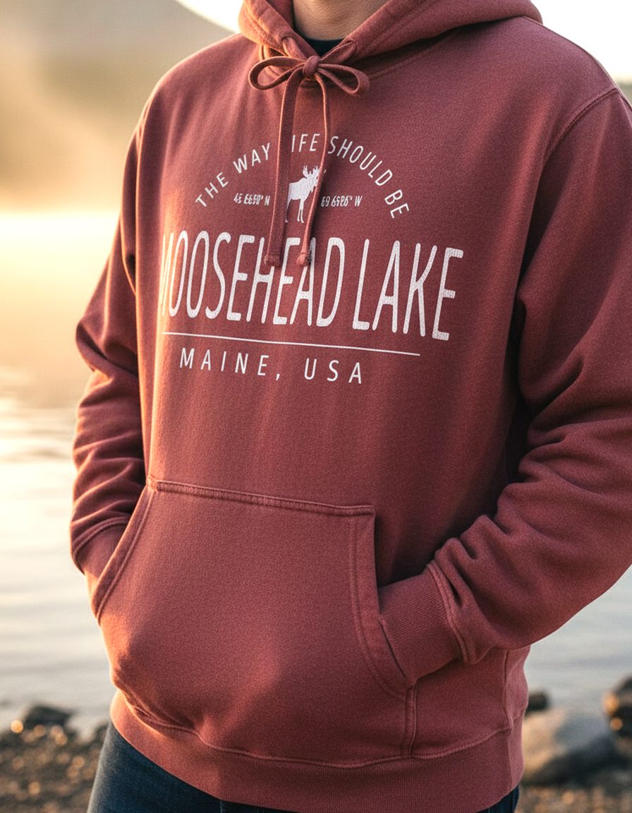 Moosehead Lake Hoodie Lifestyle Male