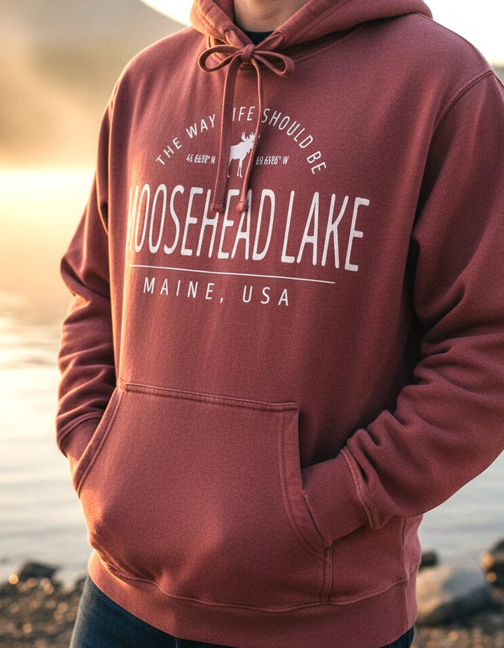 Moosehead Lake Hoodie Lifestyle Male