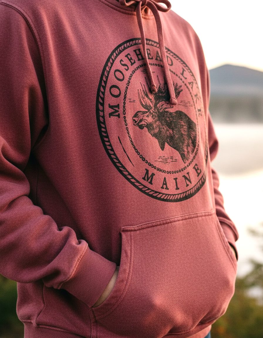 Moosehead Lake Hoodie Lifestyle Female