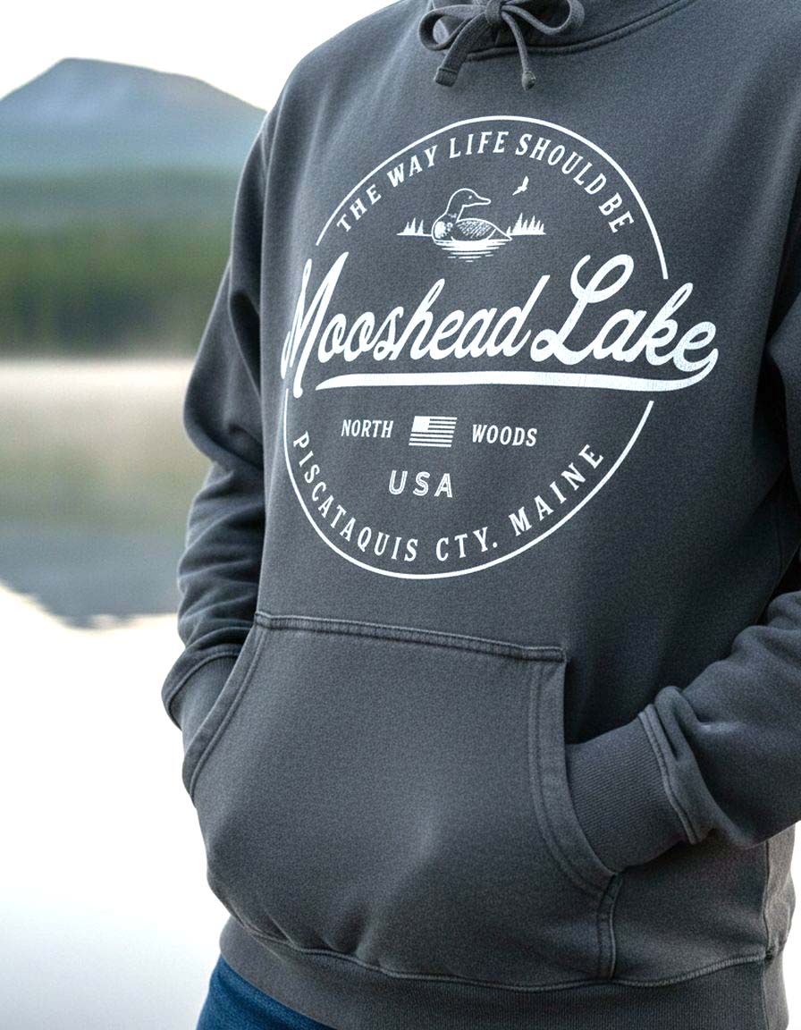 Moosehead Lake Hoodie Lifestyle Male