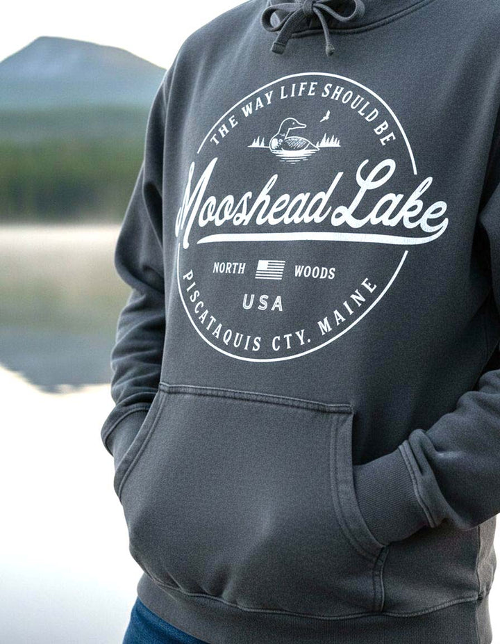 Moosehead Lake Hoodie Lifestyle Male