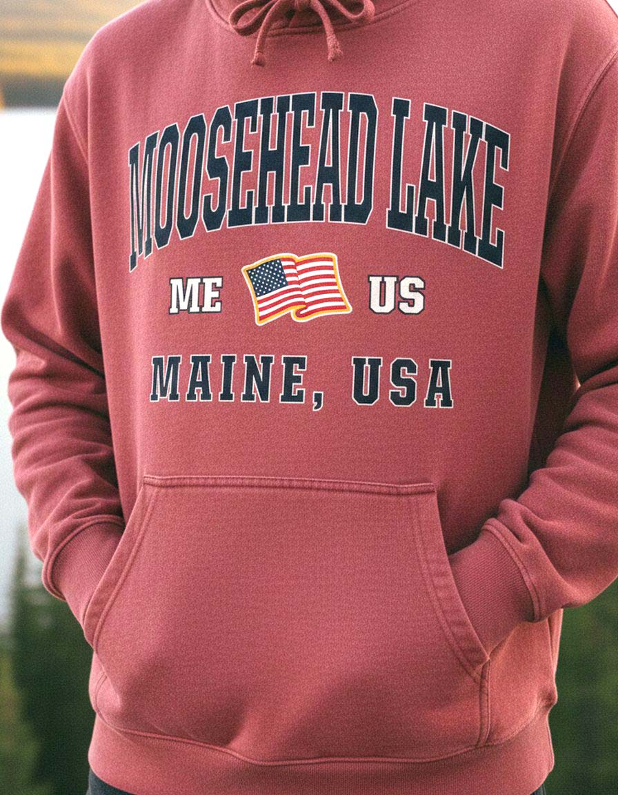 Moosehead Lake Hoodie Lifestyle Female