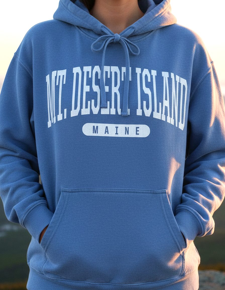 Mount Desert Island Hoodie Lifestyle Female