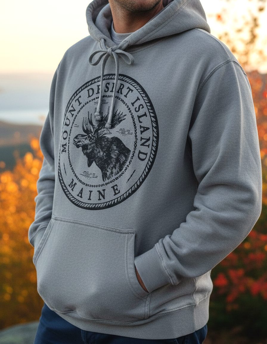 Mount Desert Island Hoodie Lifestyle Male
