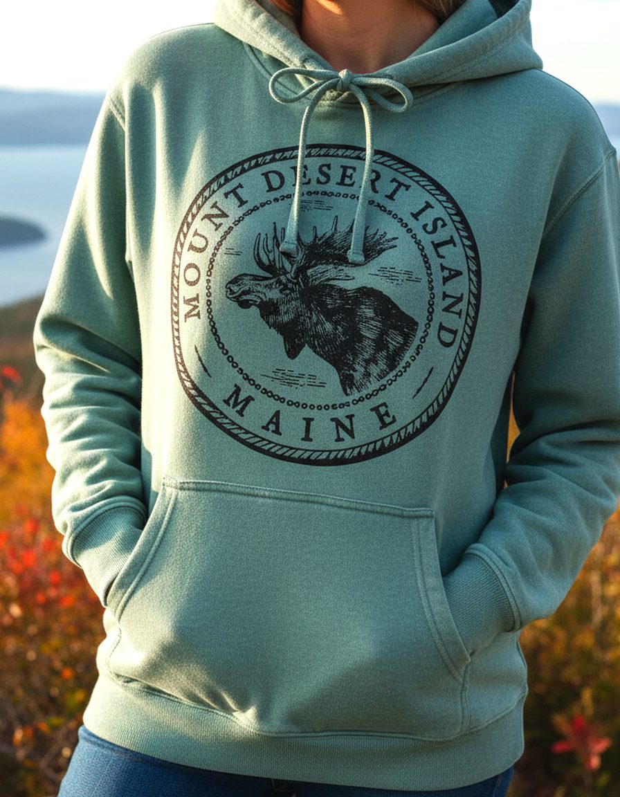 Mount Desert Island Hoodie Lifestyle Female