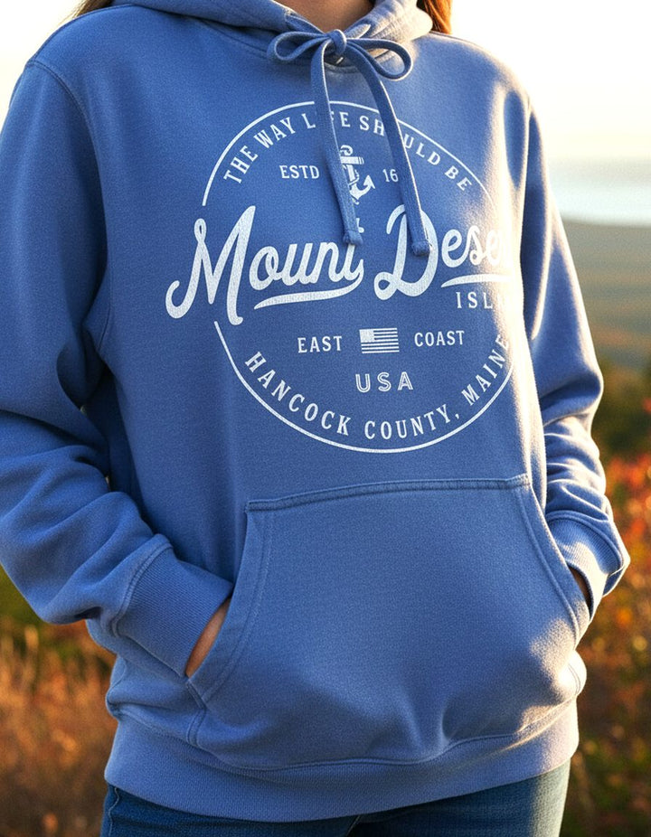 Mount Desert Island Hoodie Lifestyle Female
