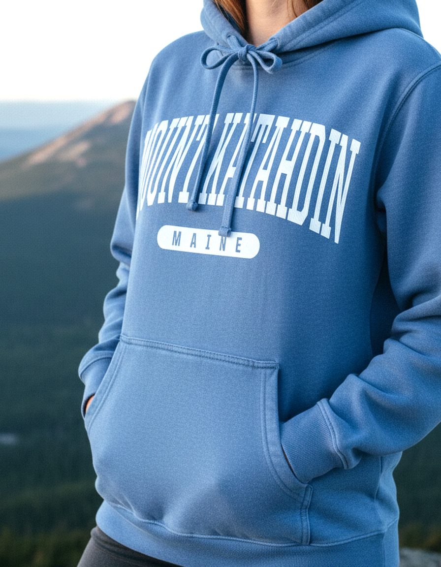 Mount Katahdin Hoodie Lifestyle Female