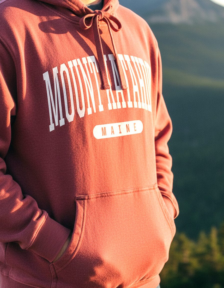 Mount Katahdin Hoodie Lifestyle Male