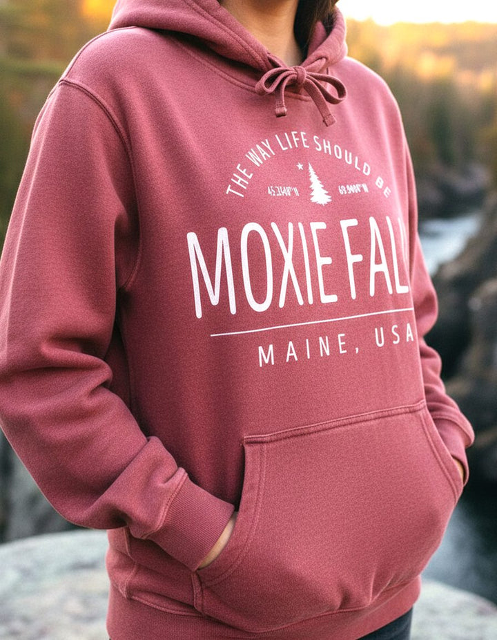 Moxie Falls Hoodie Lifestyle Female