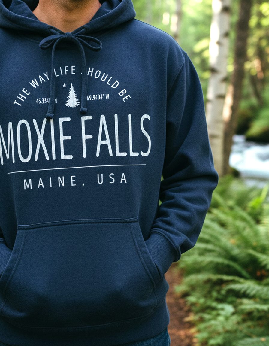 Moxie Falls Hoodie Lifestyle Male