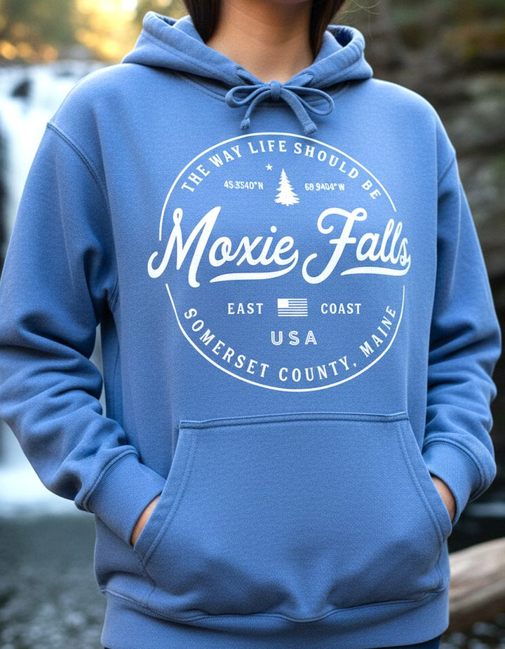 Moxie Falls Hoodie Lifestyle Female