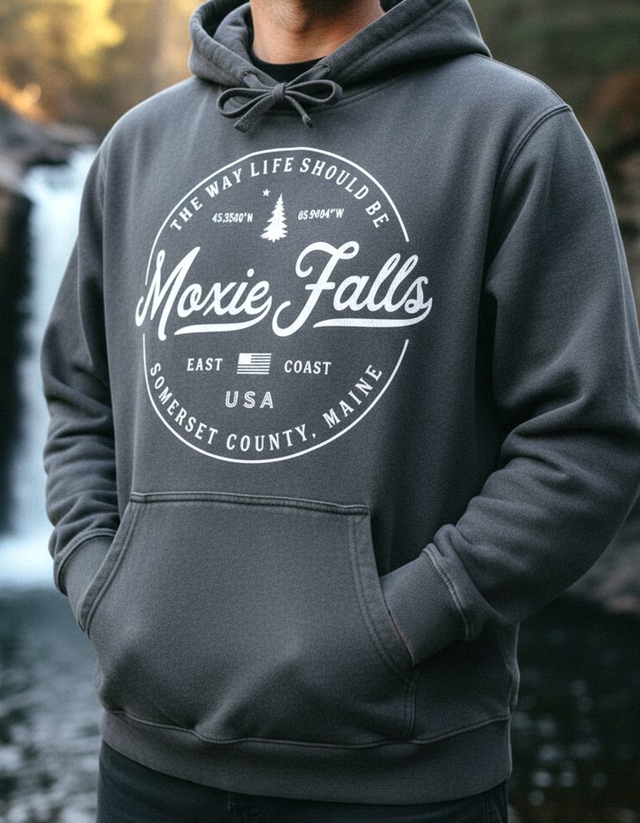 Moxie Falls Hoodie Lifestyle Male