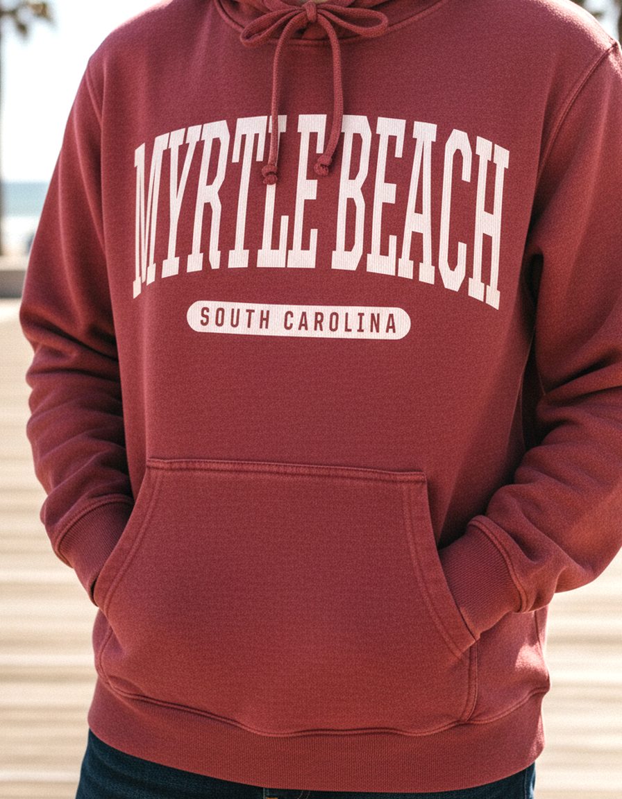 Myrtle Beach Hoodie Lifestyle Male