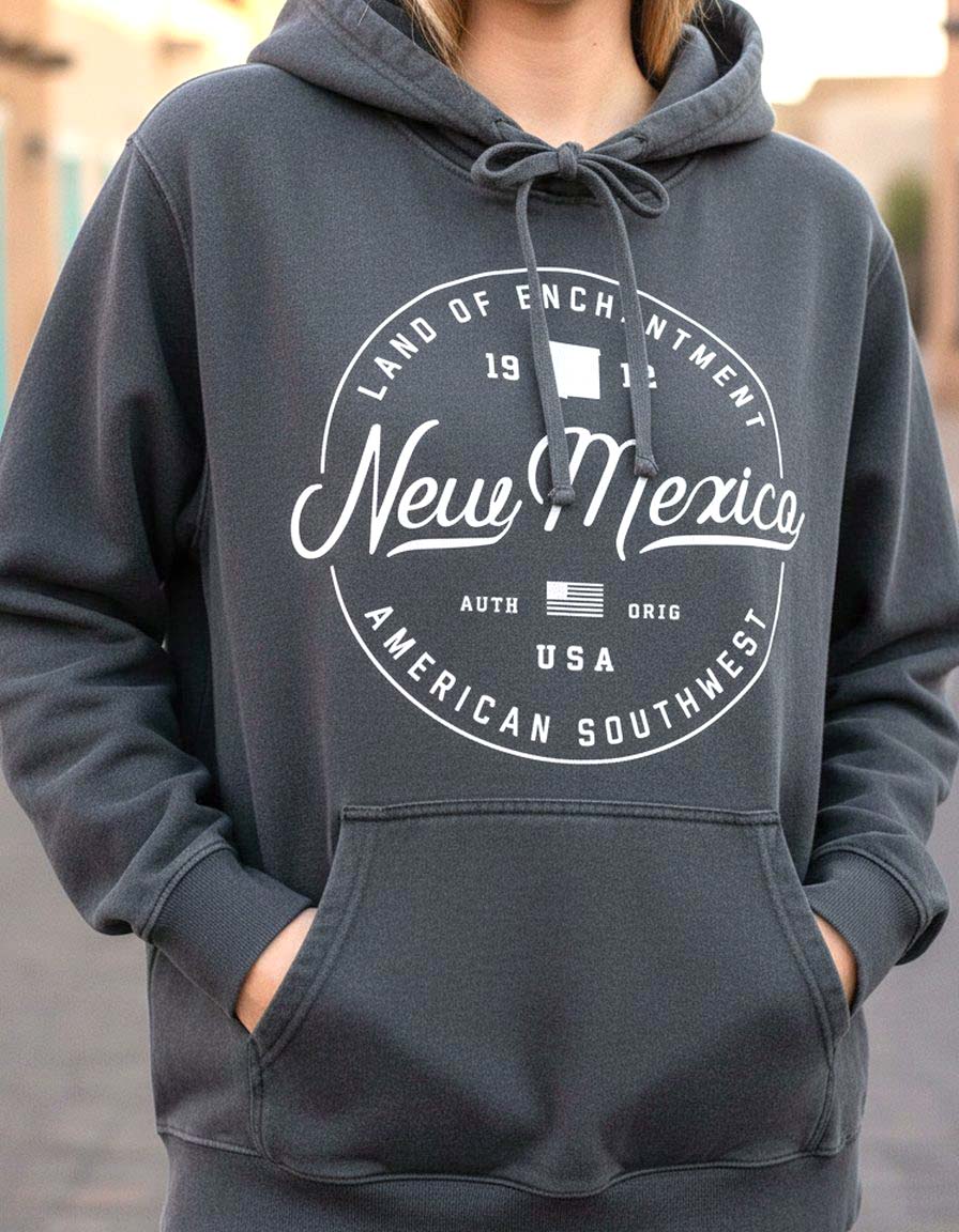 New Mexico Hoodie Lifestyle Female