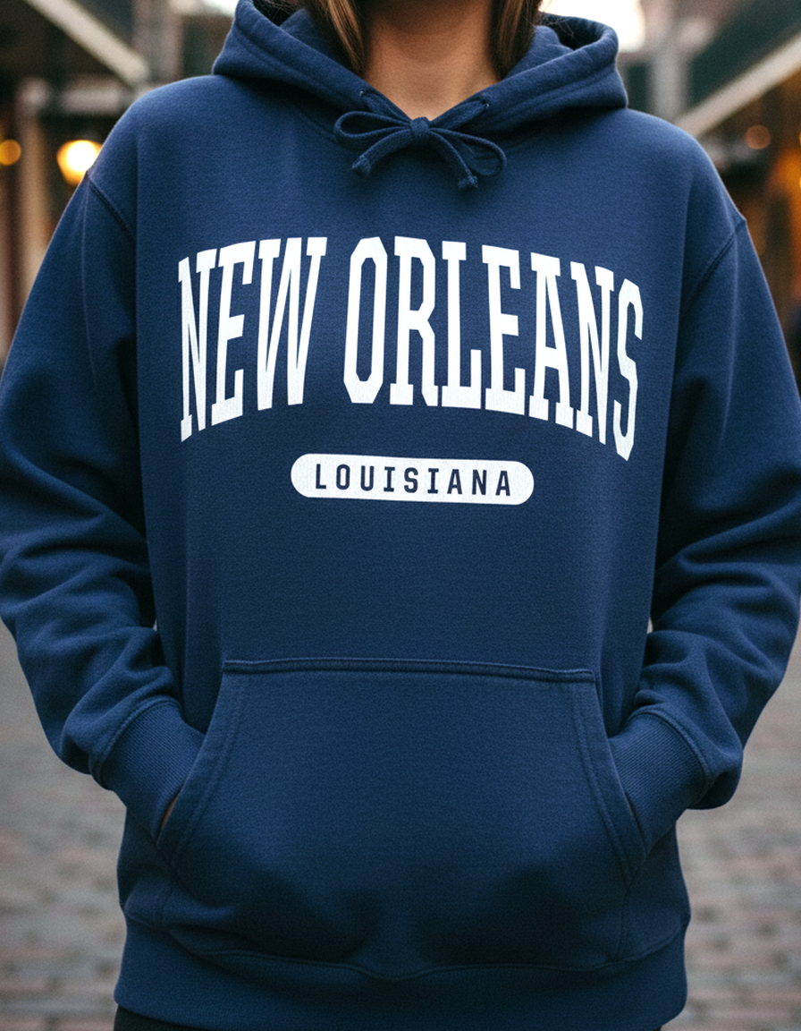 New Orleans Hoodie Lifestyle