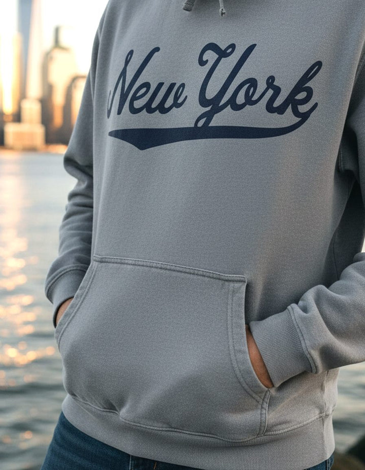 New York Hoodie Lifestyle Male