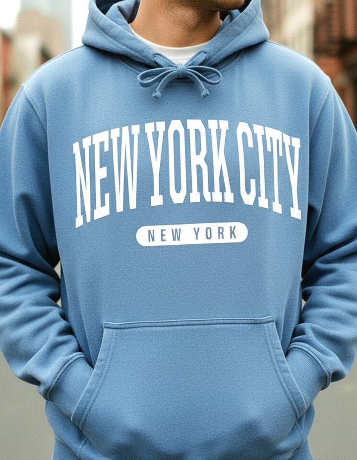 New York City Hoodie Lifestyle Male