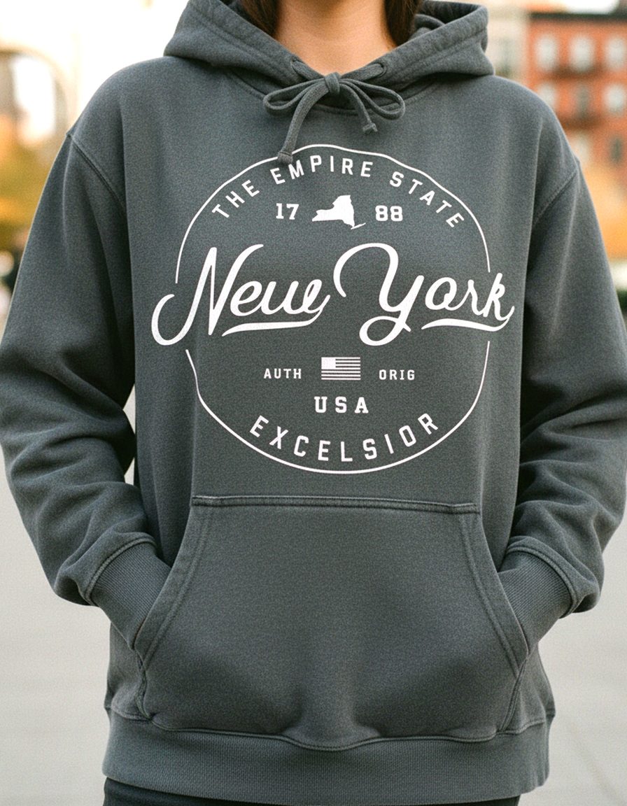 New York Hoodie Lifestyle Female