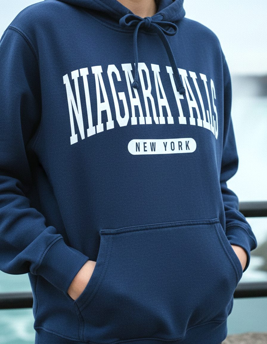 Niagara Falls Hoodie Lifestyle Female