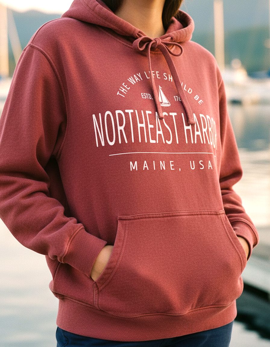 Northeast Harbor Hoodie Lifestyle Female