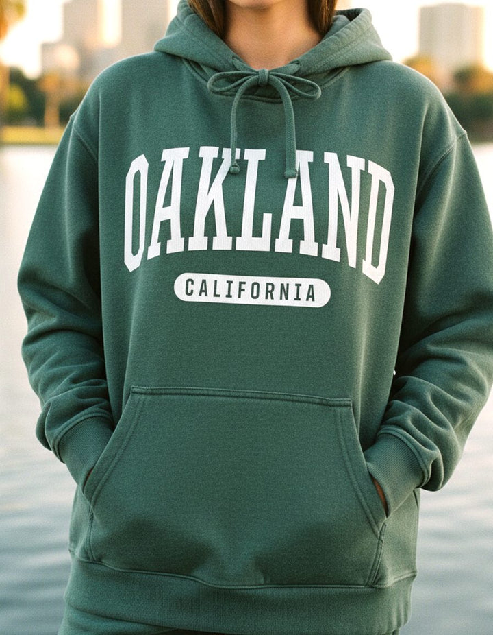 Oakland Hoodie Lifestyle Female