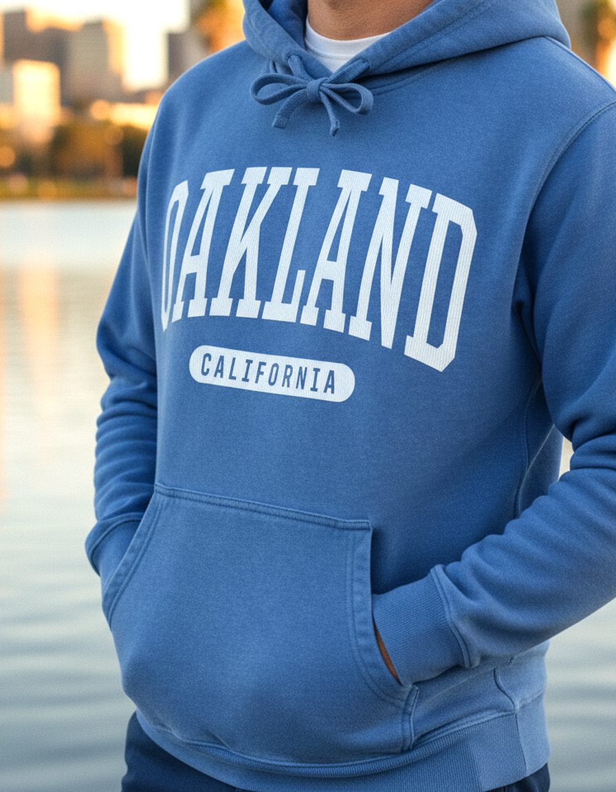Oakland Hoodie Lifestyle Male