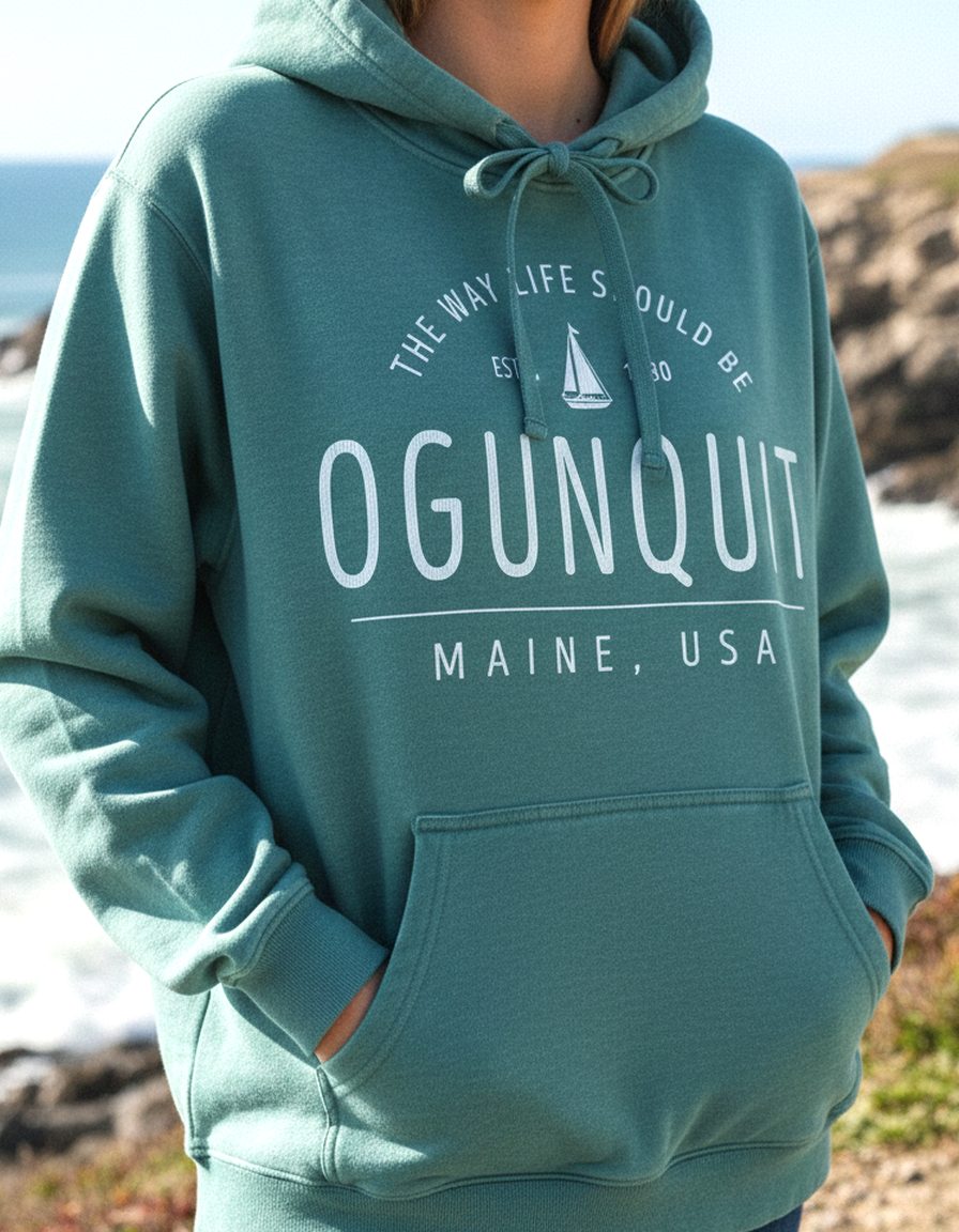 Ogunquit Hoodie Lifestyle Female
