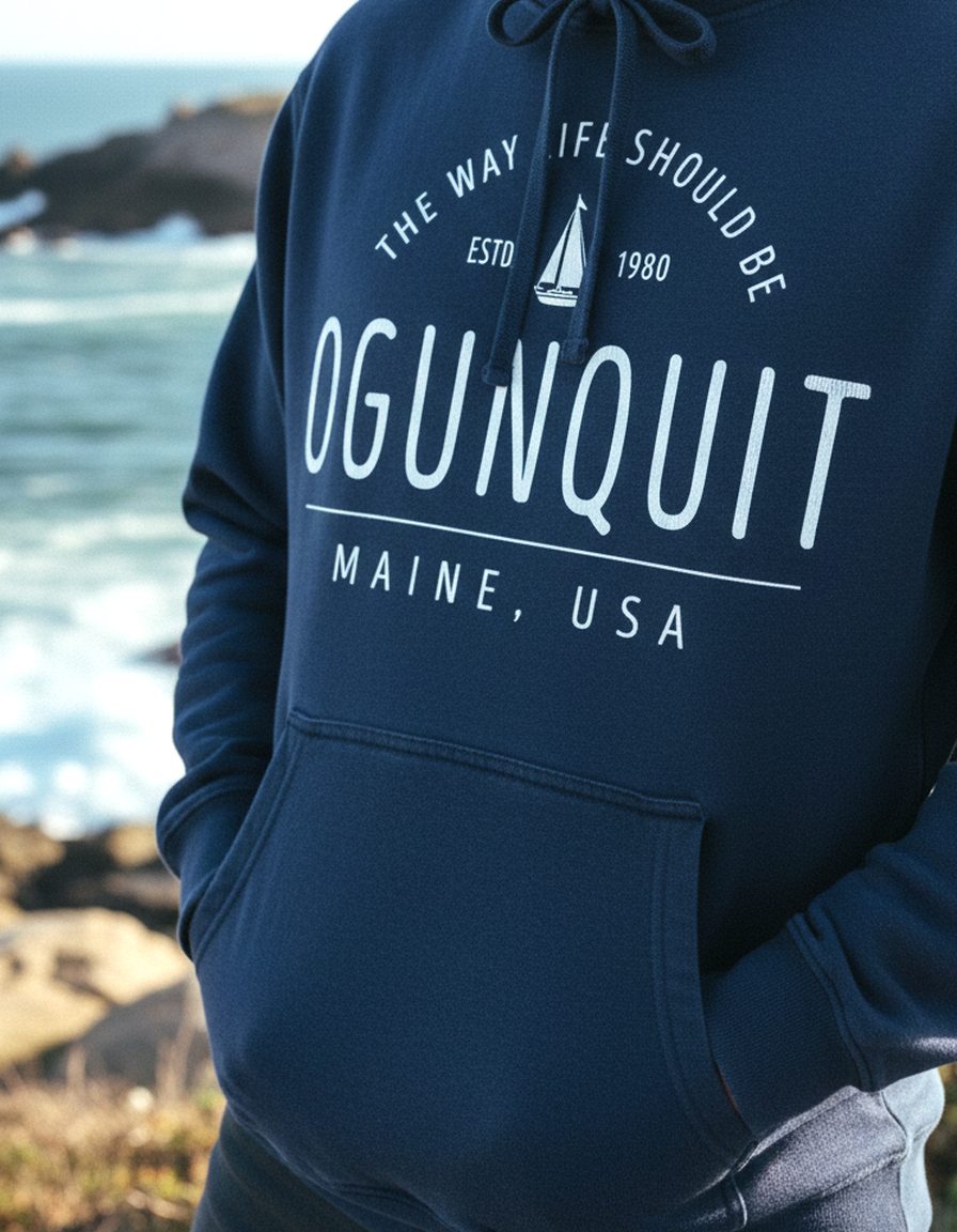 Ogunquit Hoodie Lifestyle Male
