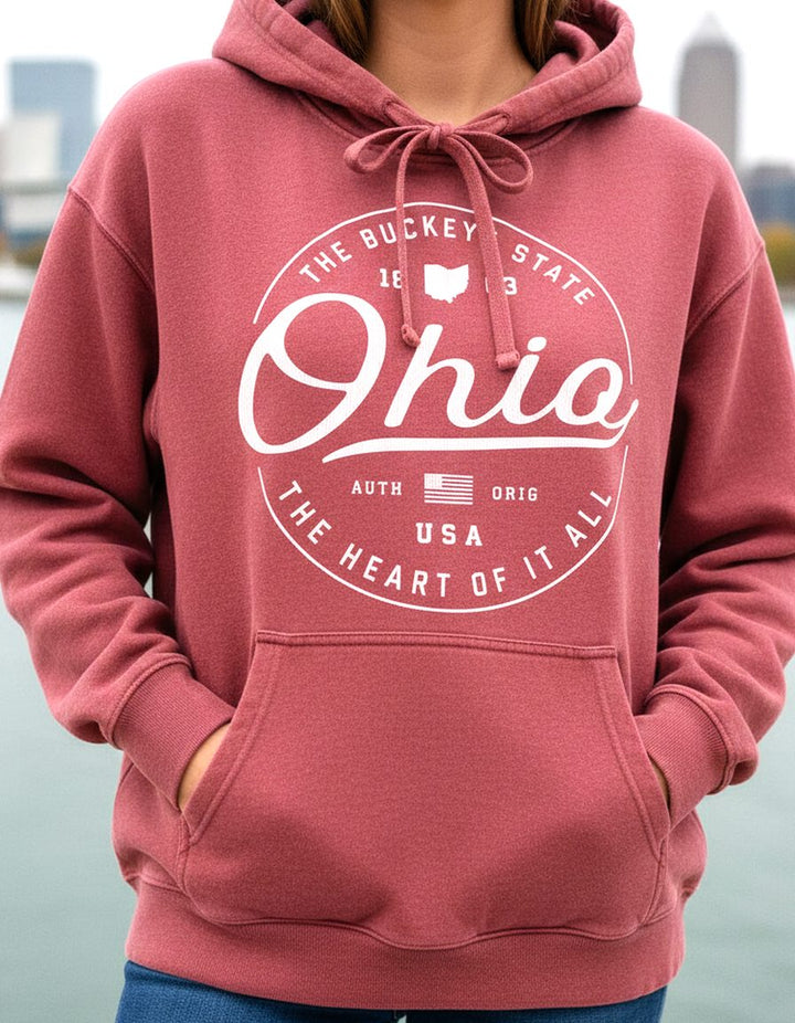 Ohio Hoodie Lifestyle Female