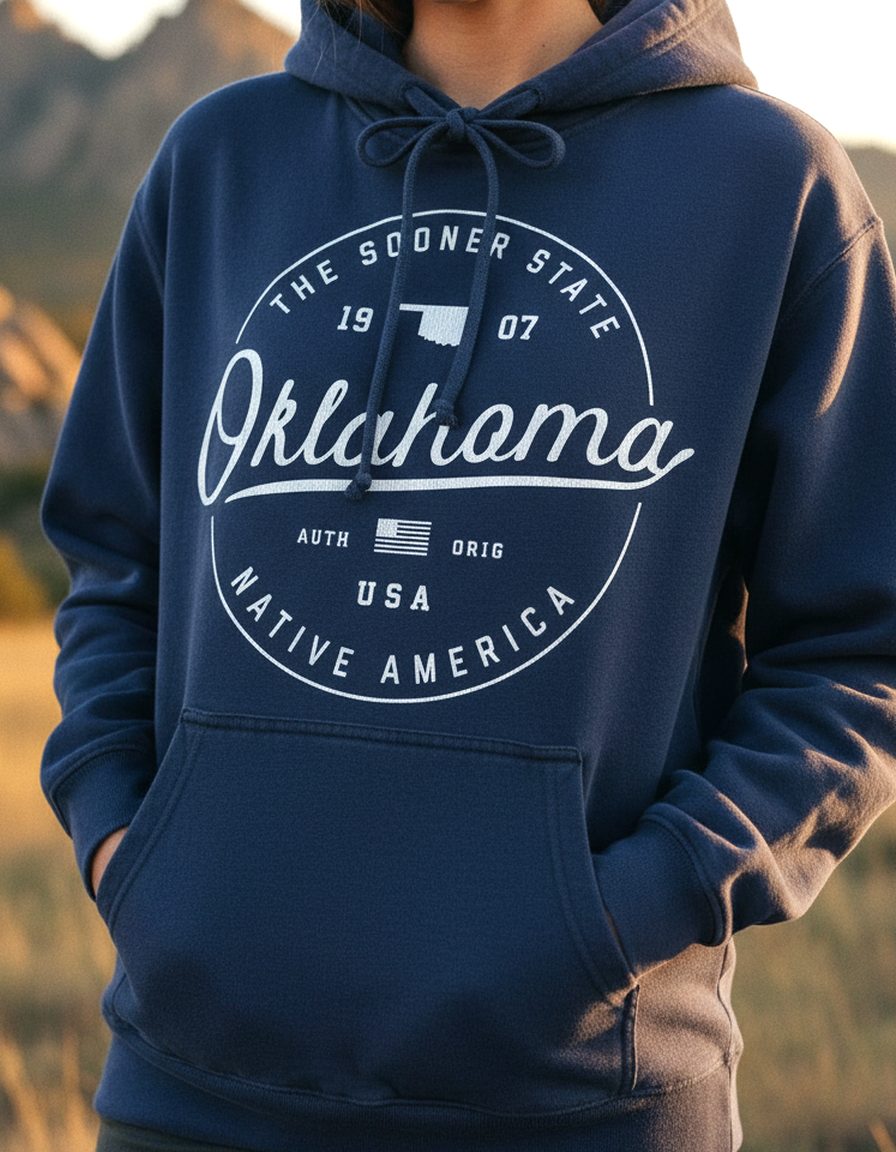 Oklahoma Hoodie Lifestyle Female