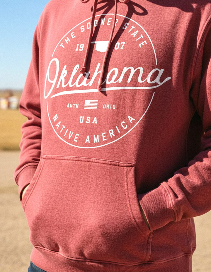 Oklahoma Hoodie Lifestyle Male