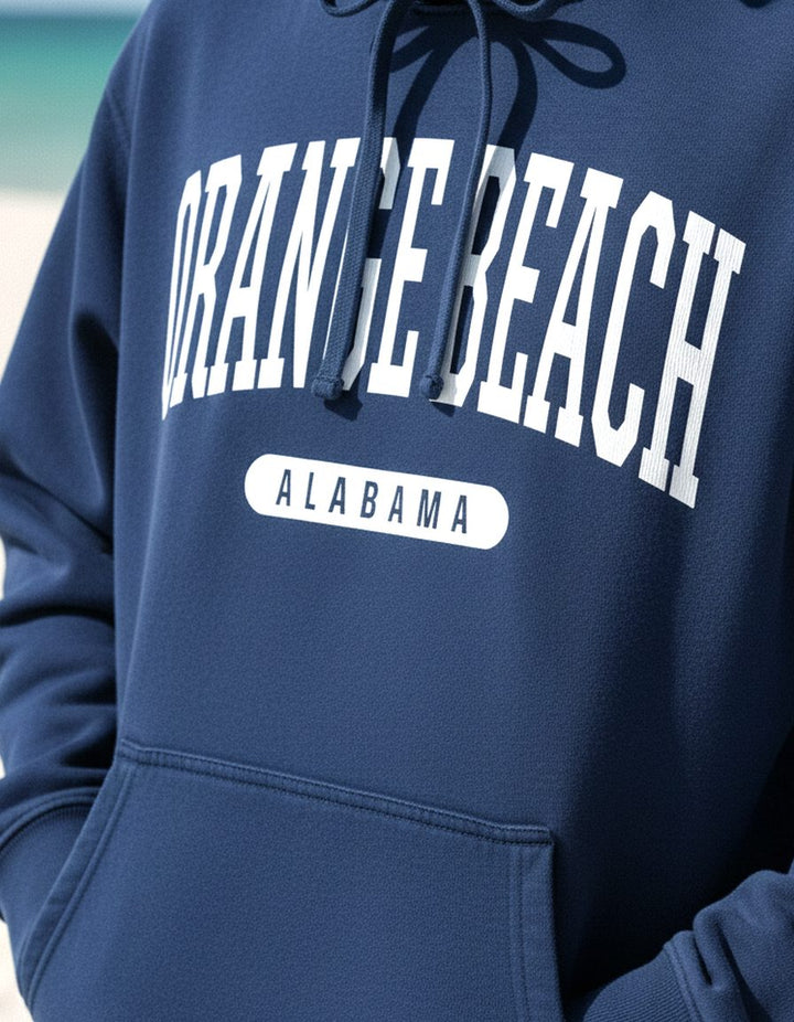 Orange Beach Hoodie Lifestyle Female