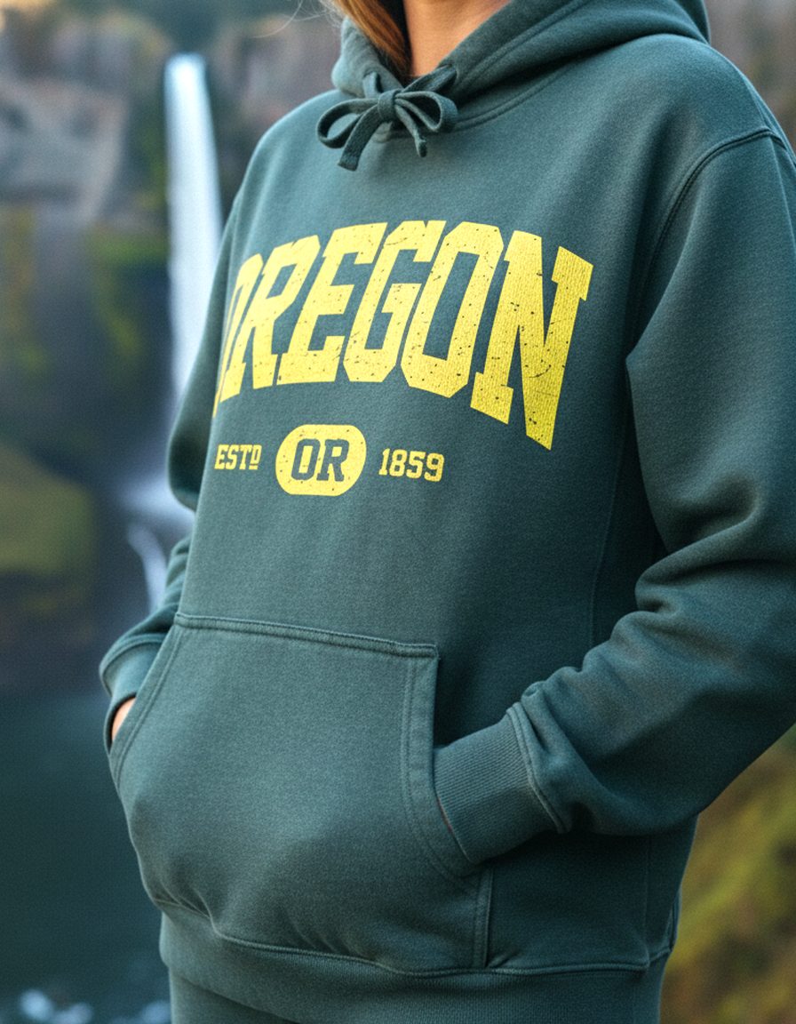 Oregon Hoodie Lifestyle Female