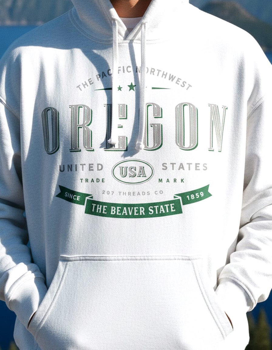 Oregon Hoodie Lifestyle Male