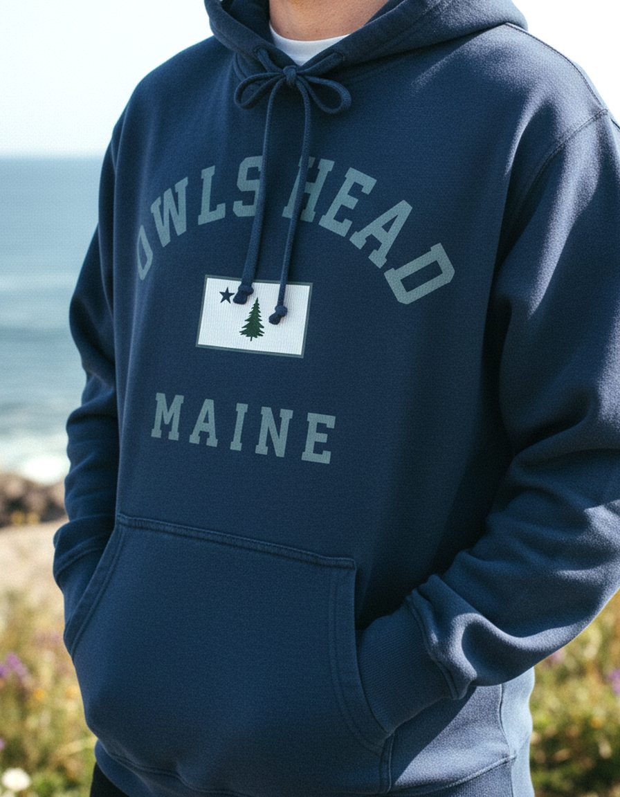 Owls Head Hoodie Lifestyle Male