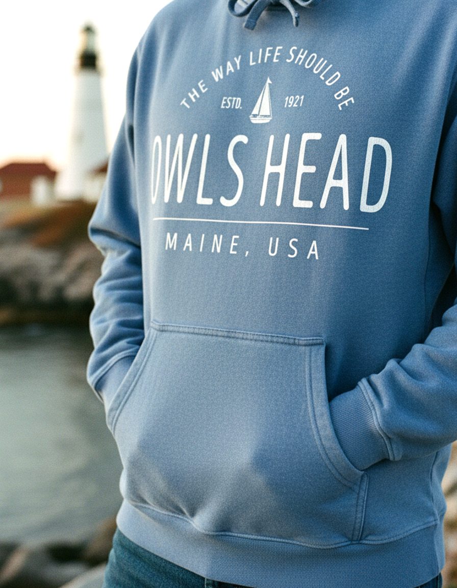 Owls Head Hoodie Lifestyle Male