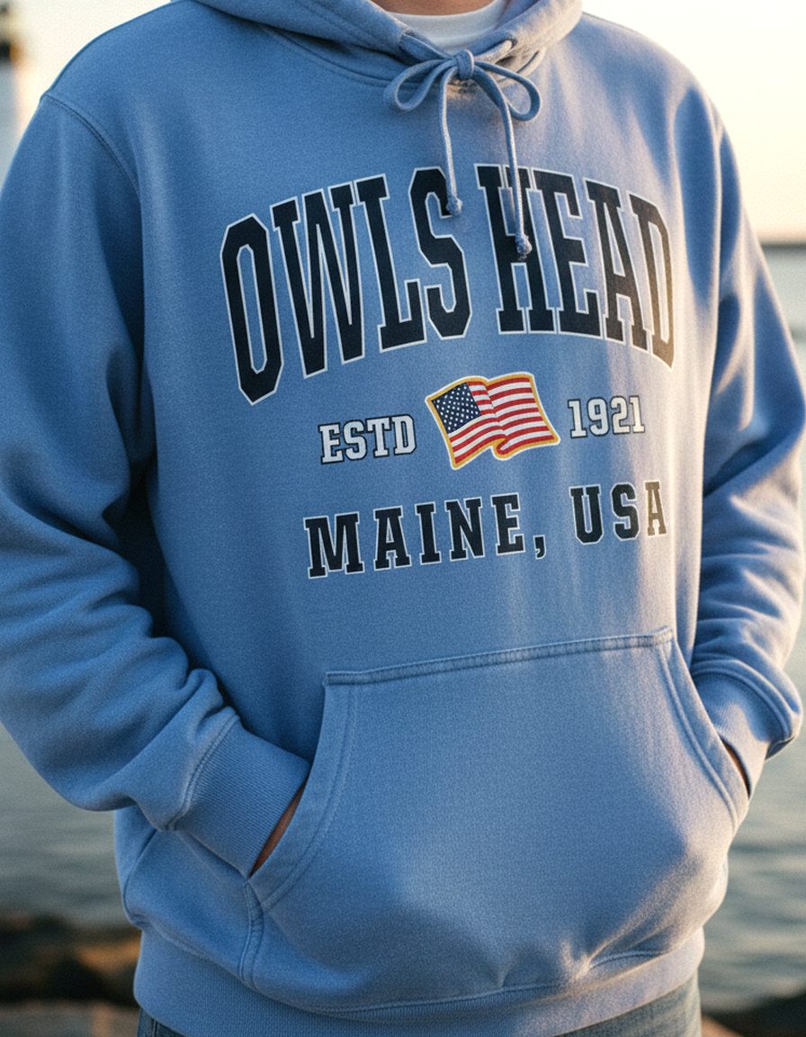 Owls Head Hoodie Lifestyle Male