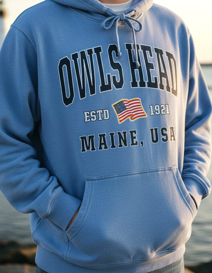 Owls Head Hoodie Lifestyle Male