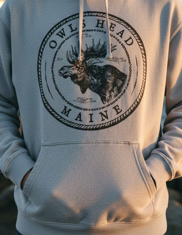 Owls Head Hoodie Lifestyle Male