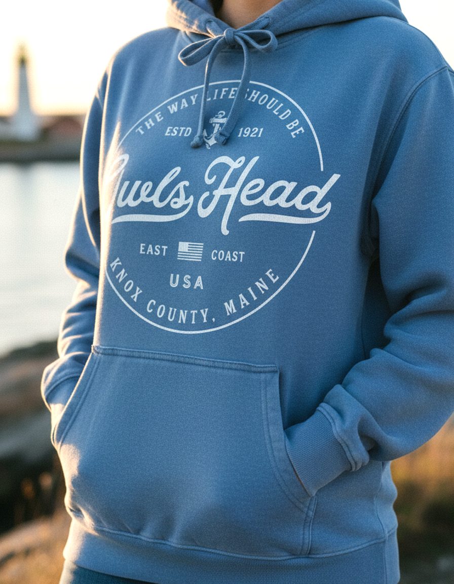 Owls Head Hoodie Lifestyle Female